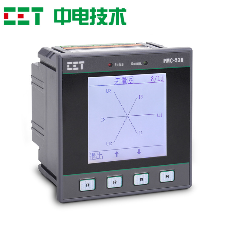 中電CE/UL/FCC認(rèn)證出口型PMC-53A三相智能多功能測(cè)控電表